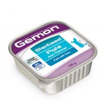 Консерви Gemon Cat Wet Sterilised для стерилізованих котів, з тунцем, 100 г