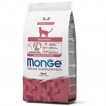 Сухий корм Monge Cat Sterilised для стерилізованих котів, з яловичиною, 1.5 кг