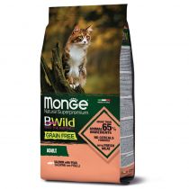 Сухий корм Monge Cat Be Wild Gr.Free для дорослих котів, з лососем, 1.5 кг