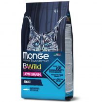 Сухий низькозерновий корм Monge Cat Be Wild Low Grain, для котів, з анчоусом, 1.5 кг