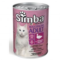 Консерви Simba Cat Wet для котів, цесарка з качкою, 415 г