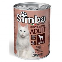 Консерви Simba Cat Wet для котів, з ягням, 415 г