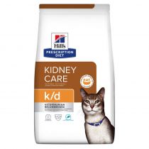 Сухий корм Hill's PD Feline k/d, при захворюванні нирок та сердцевою недостатністю у котів, з тунцем, 400 г