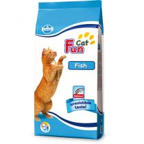Повнораціонний сухий корм Farmina Fun Cat, для дорослих котів, з рибою, 20 кг