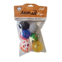 Набір іграшок AnimAll Fun Cat в асортименті, для котів, 6 шт