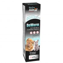 Суспензія AnimAll VetLine DeWorm антигельмінтний препарат для цуценят та кошенят, 5 мл
