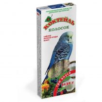 Ласощі Природа Коктейль Колосок для хвилястих папуг, сафлор, лісова ягода, кокос, 90 г