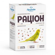 Корм Природа Раціон для хвилястих папуг, мультивітамін та йод, 1.5 кг