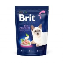 Сухий корм Brit Premium By Nature для дорослих котів, з куркою, 1.5 кг