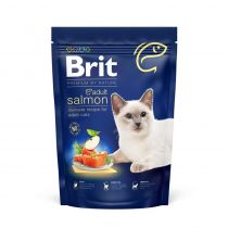 Сухий корм Brit Premium By Nature для дорослих котів, з лососем, 800 г