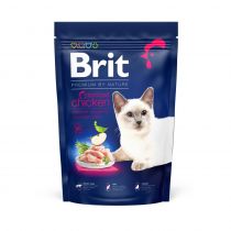 Сухий корм Brit Premium By Nature Sterelised для стерилізованих кішок, з куркою, 800 г