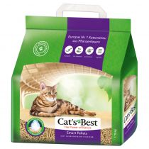 Деревний наповнювач Cat's Best Smart Pellets для довгошерстих котів, 5 кг (10 л)