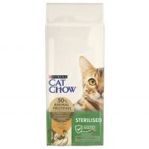 Сухий корм Purina Cat Chow Sterilised Turkey для стерилізованих котів, з індичкою, 15 кг