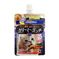 Рідкі ласощі CattyMan Creamy Bonito для котів, вершкове пюре з макрелью, 70 г