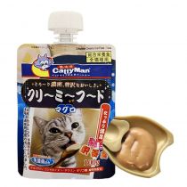 Вологий корм CattyMan Complete Creamy Food Tuna для котів, крем-суп з тунцем, 100 г