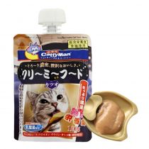Вологий корм CattyMan Complete Creamy Food Bonito для котів, крем-суп з макреллю, 100 г