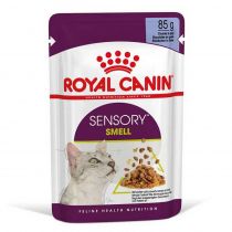 Вологий корм Royal Canin Sensory Smell Jelly для котів вибагливих до аромату, шматочки в желе, 85 г