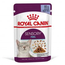 Вологий корм Royal Canin Sensory Feel Jelly для вибагливих котів, шматочки в желе, 85 г