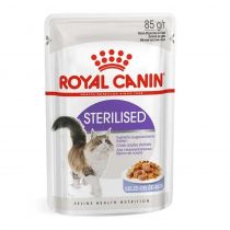 Вологий корм Royal Canin Sterilised Jelly для стерилізованих котів старше 12 місяців, шматочки в желе, 85 г