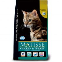 Сухий корм Farmina Matisse Adult Chicken & Turkey для дорослих котів, курка та індичка, 10 кг