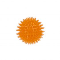 Іграшка AnimAll GrizZzly Колючий м'яч, для собак, помаранчева, 6.4 см