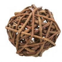 Игрушка Trixie Wicker Ball плетеный мяч, для грызунов, 6 см