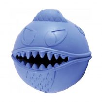 Іграшка Jolly Pets Monster-ball Монстр-м'ячик для собак, синій, 9 см