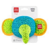 Іграшка Waudog Fun Слон для собак, 20×14 см, блакитна