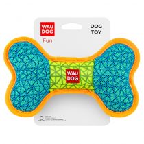 Іграшка Waudog Fun Кістка для собак, 20×12 см, блакитна