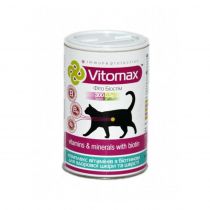 Вітаміни Vitomax для оздоровлення блискучої шерсті котів, 300 таб