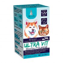 Вітамінно-мінеральний комплекс Modes Ultra Vit з біотином та тауріном, для собак та котів, 140 табл
