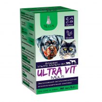Вітамінно-мінеральний комплекс Modes Ultra Vit Multi для собак та котів, 140 табл