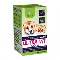 Вітамінно-мінеральний комплекс Modes Ultra Vit Multi для цуценят та кошенят, 140 табл