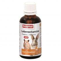 Вітамінна добавка Beaphar Lebensvitamine для гризунів, краплі, 50 мл