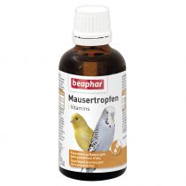 Вітамінна добавка Beaphar Mausertropfen для підсилення забарвлення птахів, 50 мл