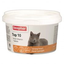 Мультивітамінний комплекс Beaphar Top 10 Multi Vitamin Tabs for Cat для котів, 180 табл