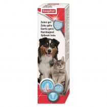 Зубной гель Beaphar Tooth Gel для собак и кошек, без использования зубной щетки, со вкусом печени, 100 мл