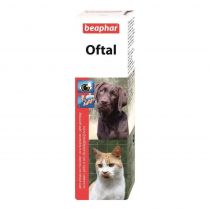 Засіб Beaphar Oftal для чищення очей і видалення слізних плям у собак і котів, 50 мл