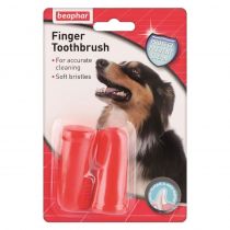 Зубна щітка Beaphar Finger Toothbrush на палець, для собак, 2 шт