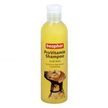 Шампунь Beaphar ProVitamin Shampoo Yellow з екстрактом алое вера для собак рудого або коричневого забарвлення, 250 мл