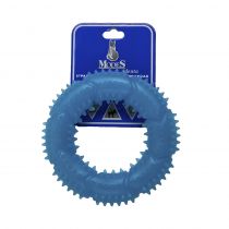 Іграшка-кільце Modes Denta для собак, розмір S, 12 см, блакитне