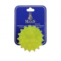 Іграшка Modes Denta м'яч міна для собак, розмір S, 6 см, жовтий