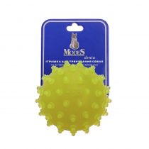 Іграшка Modes Denta м'яч міна для собак, розмір M, 7.5 см, жовтий