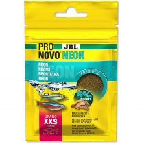 Корм JBL Pronovo Neon Grano XXS для неонів та інших дрібних харацинових, гранульований, 20 мл, 16 г