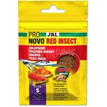 Корм JBL Pronovo Red Insect Stick S для золотых рыбок, палочки с насекомыми, 20 мл, 10 г