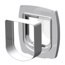 Ferplast Swing 3/5 Extension White модульний розширювальний тунель для дверей Swing білий, 16,3x5x18,4 см