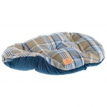 Двостороння подушка Ferplast Scott 55/4 Cushion Blue для котів і собак, 55×36 см