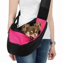 Слінг-переноска Trixie Sling для собак, рожево-чорний, 50×25×18 см