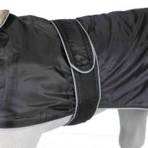 Накидка Trixie - Orleans утеплена з світлоповертачем, для собак, 80 см, чорний