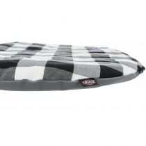 Лежак-матрас Trixie Scoopy для собак, чорний, сіро-білий, 115×72 см